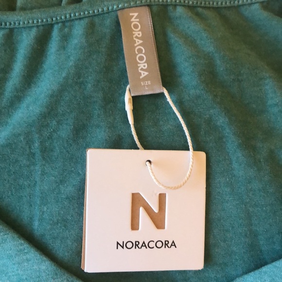 Nora Cora sea green jersey midi dress size L - Picture 3 of 7